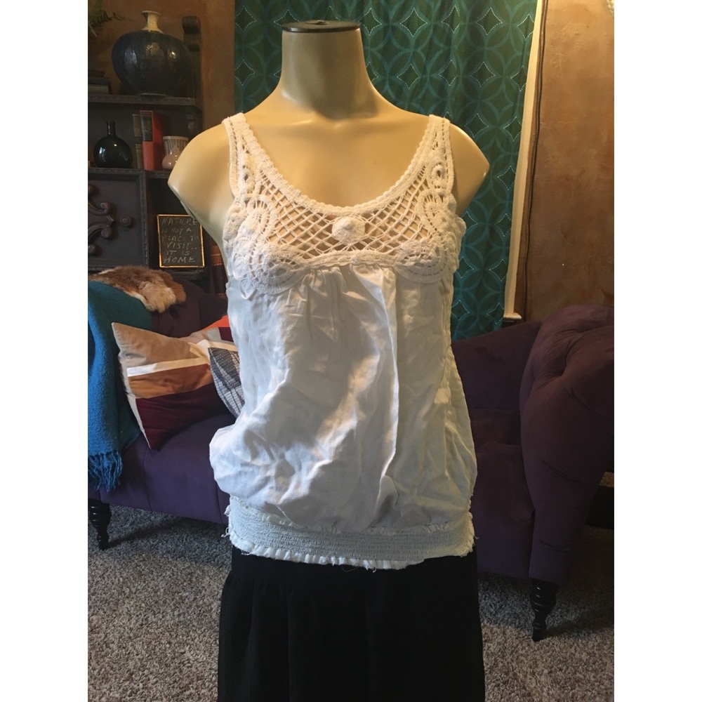 Simple Crochet Top Tank
